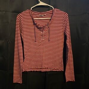 long sleeve shirt from pink republic size medium